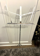 Hamilton Classic Folding Music Stand Chrome Used