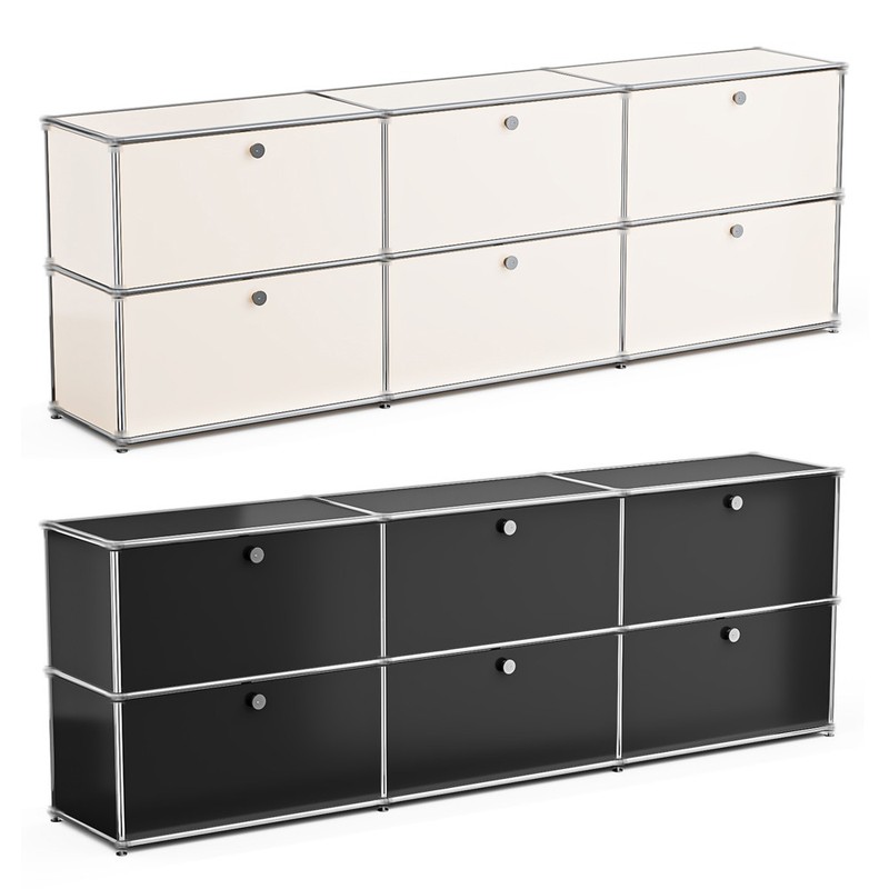 Classic Style Modern Storage Cabinet Free-Standing Storge Shelf For Living Room