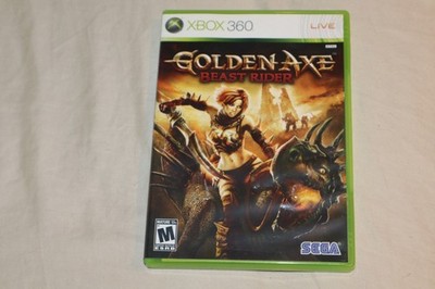 Golden Axe: Beast Rider (Microsoft Xbox 360, 2008) COMPLETE