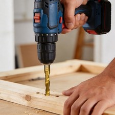 6Pcs SAE Drill Tap Set 3-in-1 HSS 4341 Titanium Drilling Tapping Deburring Tool