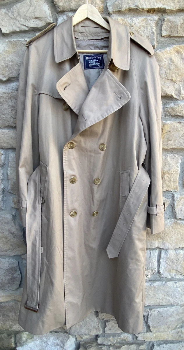 Burberry Trench Coat Men 44 for sale | eBay