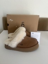 UGG Disquette Slippers for Womens Size 9 - Chestnut  Brand New In Box Authentic
