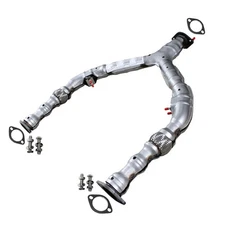 Stainless Steel Direct fit Y Pipe Flex fits: 2009-2010 Infiniti M35 3.5L A.W.D