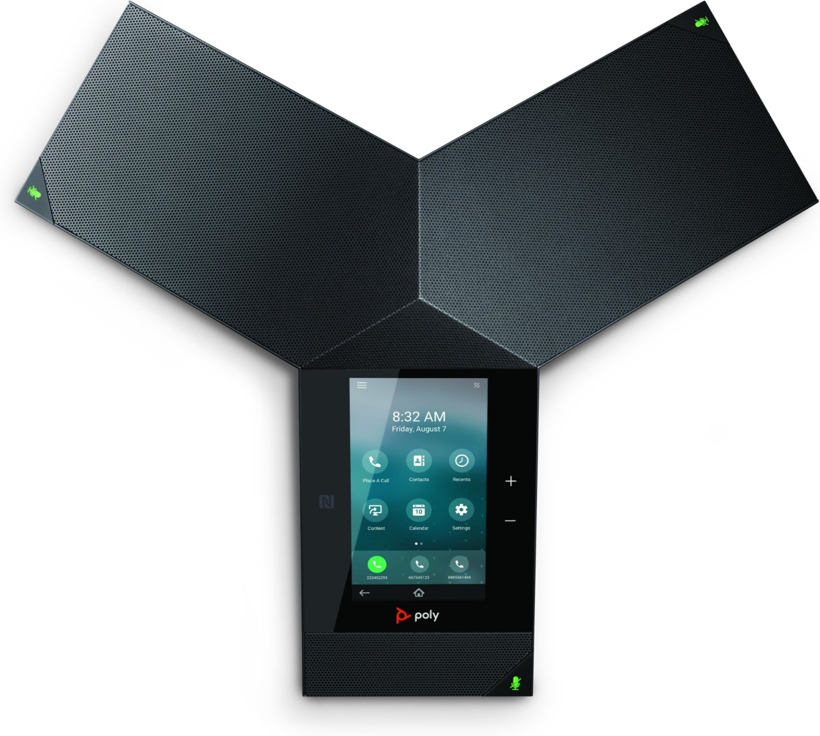 Poly Trio 8800 IP Conference Phone PoE-enabled Black NO PSU 849A7AA#AC3