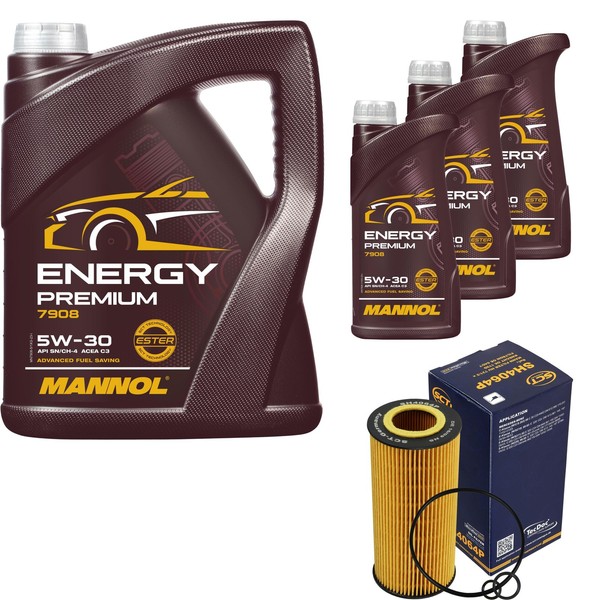 SCT Inspektionspaket 8L Mannol Energy 5W-30 FüR Mercedes E-Klasse T-Model S211-image