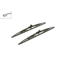 Scheibenwischer Set vorne für Fiat Seicento-600 187 | 532532