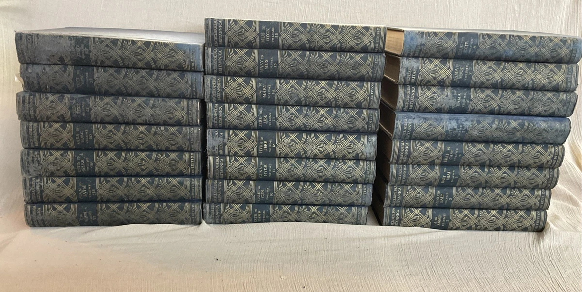 Encyclopædia Britannica, Inc Original 1900-1949 Antiquarian