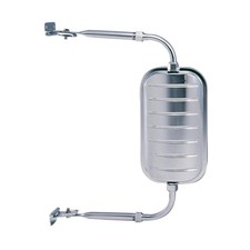 K Source Universal 6x11 Chrome Replacement Mirror Head Driver Passenger Side