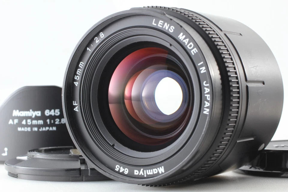 【N COMO NUEVO con Capucha】 Lente Mamiya 645 AF 45mm f/2.8 para 645 AF AFD... - Imagen 2 de 4