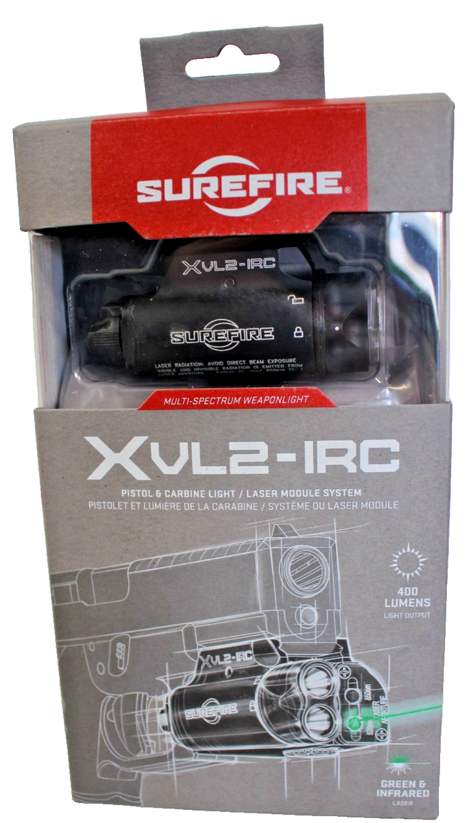SureFire XVL2-IRC Pistol Laser System - Black for sale online | eBay