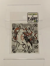 Okami B-Side Label Sticker Okami Amaterasu Waterproof US SELLER