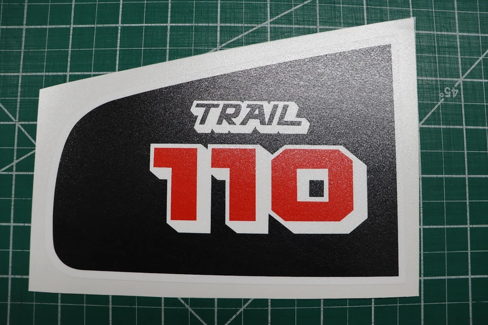 Juego de calcomanías Honda CT110 1984-1986, Trail 110 Foto 4 de 4