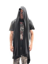 Black Hooded Cloak