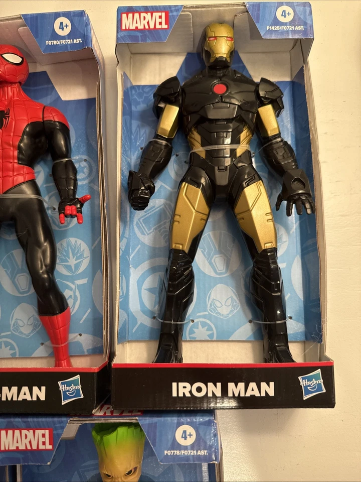 Marvel Mighty Hero Series Set De 5 Figura De Acción Hasbro 9.5 Pulgadas NUEVO Foto 4 de 4