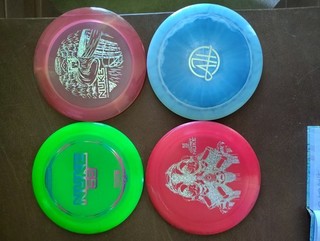 Lot Of 4 Discraft Nukes Nuke SS Distance Drivers