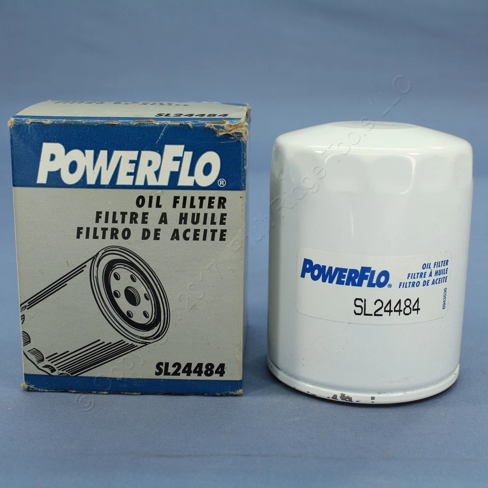 12 filtros de aceite de motor PowerFlo SL24484 repuesto Chevrolet Tracker 1999-2008 Foto 3 de 4