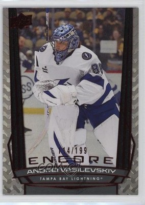 2025-26 Upper Deck Series 1 Encore Red 114/199 Andrei Vasilevskiy #E-61 9be
