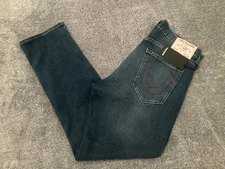 True Religion Men's Jeans Size 36x30;Geno SN Stretch Slim Fit Denim - NEW