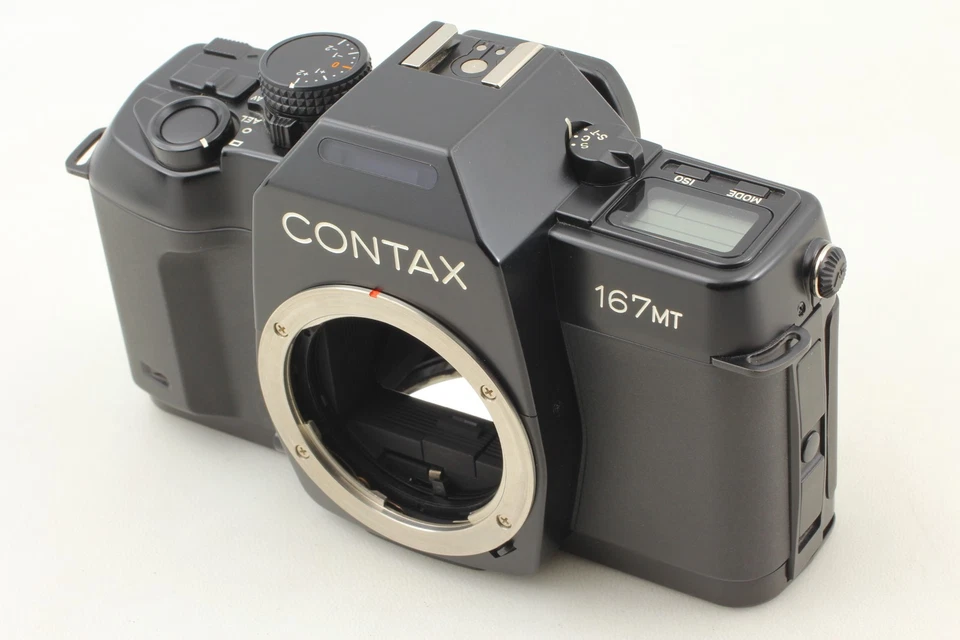 [Quasi come nuova] Corpo fotocamera reflex pellicola 35 mm Contax 167MT dal GIAPPONE - Immagine 3 di 4