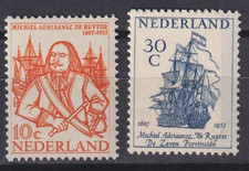 Netherlands 1957 Ships, De Ruyter MNH**