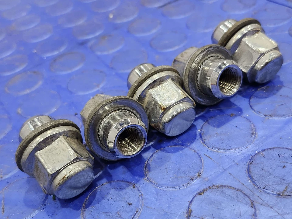 Tuercas de aleación para llantas Toyota Lexus 5 piezas pieza original OEM 9094201033 Foto 3 de 3