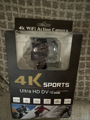 4K Sports Ultra HD DV Action Camera Wi-Fi 2.0'' LCD 16.0MP Water-Resistant 2-Pack