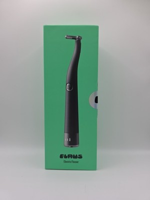 FLAUS Electric Flosser Cordless USB Dental Cleaning Tool Black (New In Box)