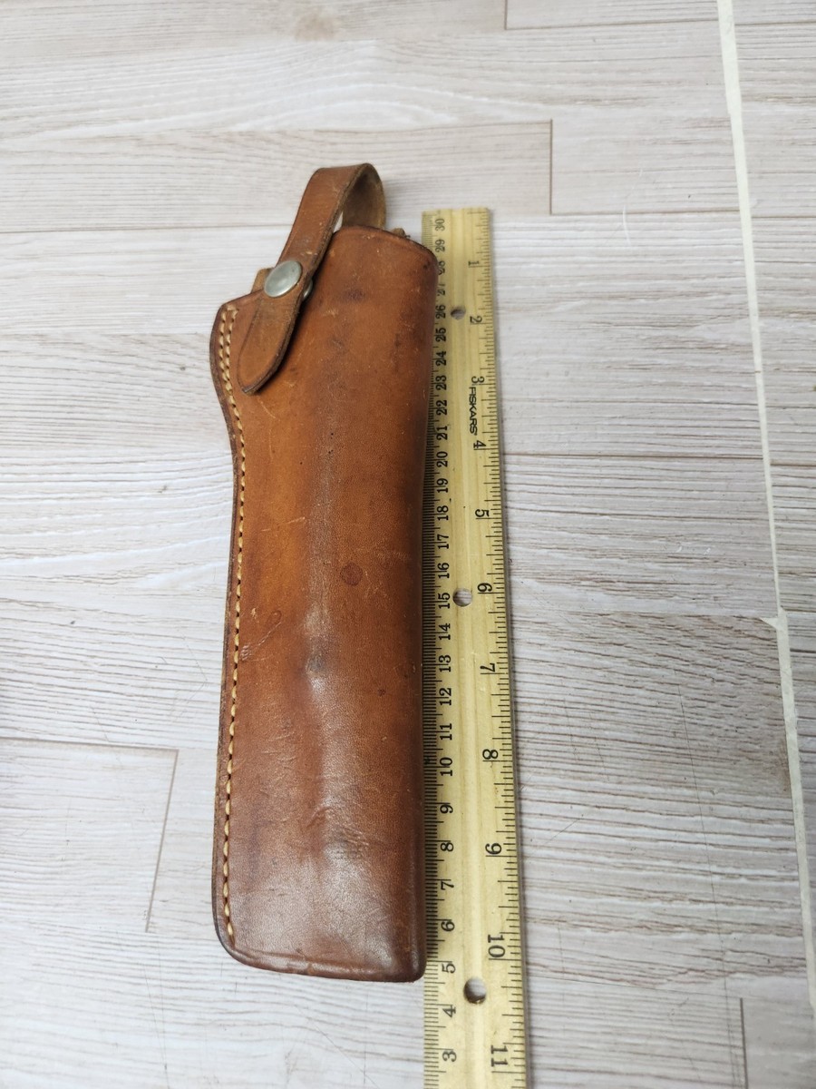 Bianchi Small S.A. #1 LH Brown leather belt holster 22lr SA 6