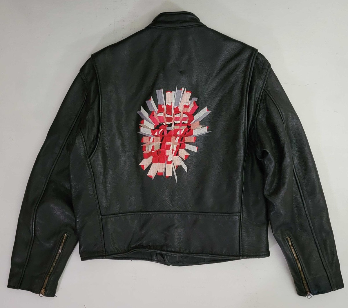 Vintage Rolling Stones Bigger Bang Tour USA Made Moto Biker