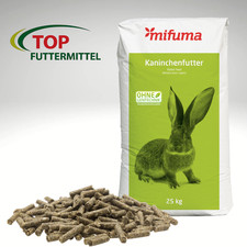 mifuma Basis 25 kg | Kaninchenfutter für kleine & mittelgroße Rassen