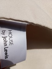 John Lewis 'Arlo' [House] Pair Lined Eyelet Curtains, Putty, W167 x Drop 137cm