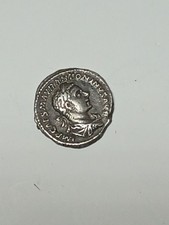 AR Denarius Elagabalus Roman Empire AD 218-222