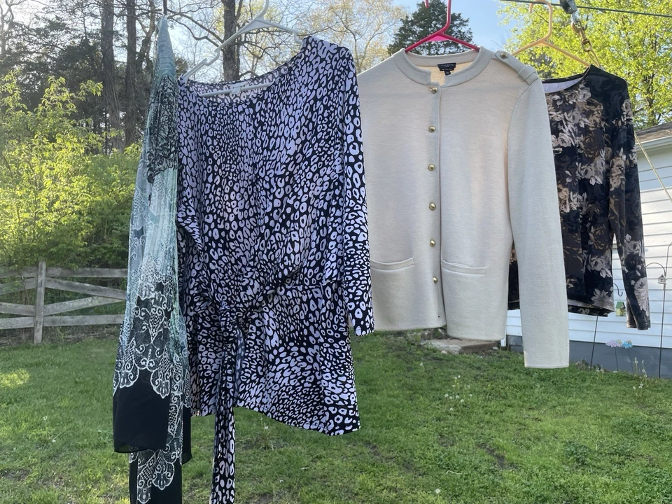 Paquete de 25 blusas, pantalones y faldas de manga larga para mujer (175) Foto 3 de 4