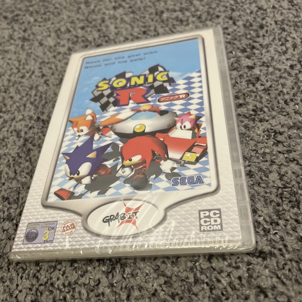 Sonic the Hedgehog, Sonic R, PC CD ROM, Windows, GRAB IT 2006 Version New Sealed - Image 4 of 4