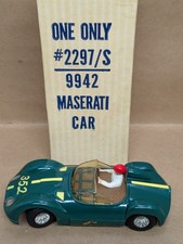 Marx 1960s MASERATI 1/32 Slot Car w/ Steering  Original Box 2297-S