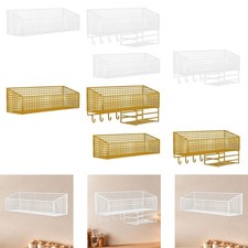Wire Wall Basket for Pantry, Heavy Duty Kitchen Storage, Hanging Fruit Basket