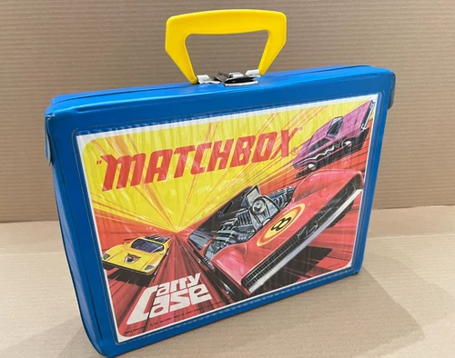 Vintage 1971 Matchbox Lesney Car Carry Case - Holds 48 Cars