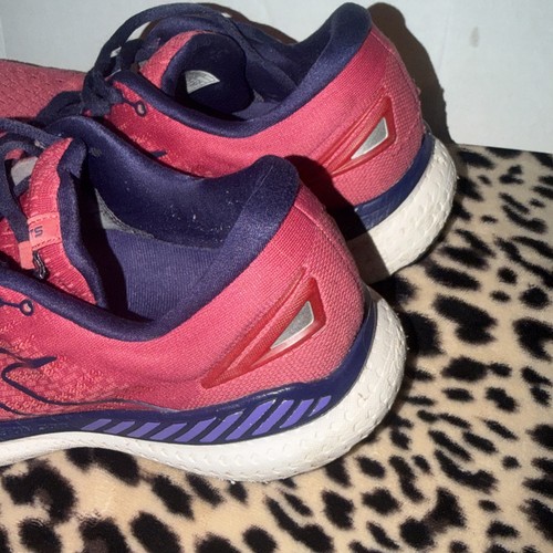 Brooks Glycerin GTS 19 1203441B623 Pink Running Shoes Sneakers Womens Size 10 - Picture 13 of 15