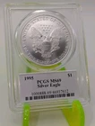 1995 American Silver Eagle MS69 PCGS Unique Serial Number!!