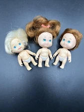 Vtg Lot/3 Tyco Quints Doll Bundle 1990’s Playful Dolls Only Red & Blonde