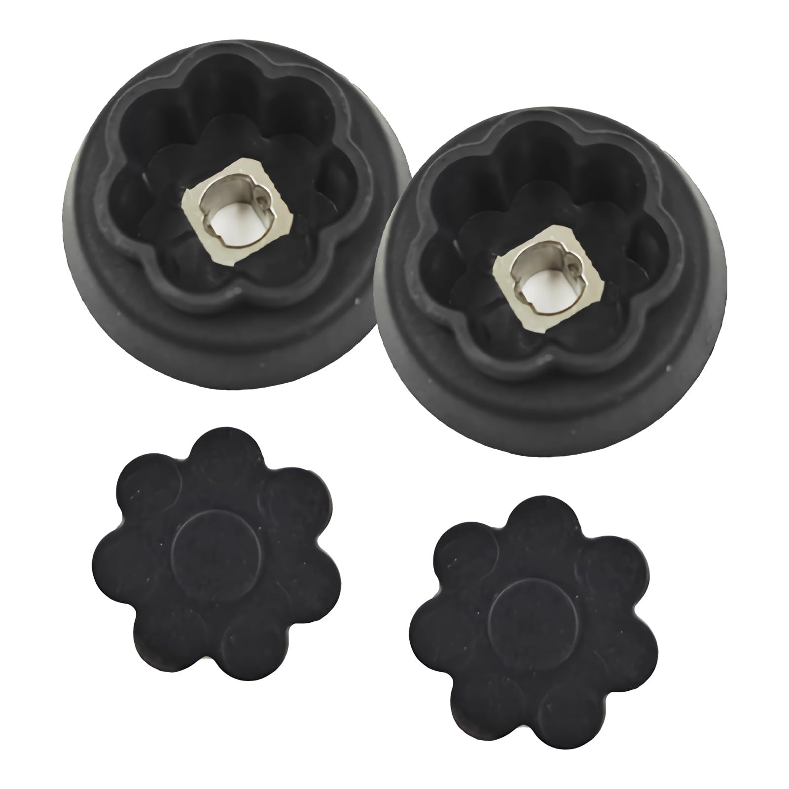 2 pezzi pezzi di ricambio per Monsieur Cuisine con fiori 5 rametti guida (q5e)