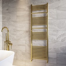 Brass Towel Radiator 1600 x 500mm - Nazco NAZBB1600