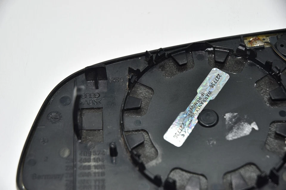 💎 Espejo retrovisor derecho pasajero Audi A4 A6 S4 RS4 2005-2008 vidrio térmico atenuación automática OEM Foto 3 de 4