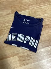Youth Nike Memphis Grizzlies Morant 12 Short Sleeved Jersey Tee Shirt XL