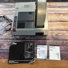 VIVITAR 3000AF Auto Focus 35mm Slide Projector  Remote Slide Tray EUC Tested