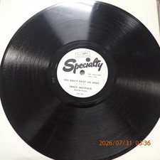 E+ NOS 78 Percy Mayfield SPECIALTY 499 You Don&acute;t Exist No More Sugar Mama Peachy