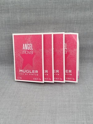 Thierry Mugler Angel nova EDP 0.04 Fl. Oz. x 4 Perfume Spray Sample Vials