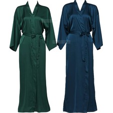 Sexy Long no Bathrobe Gown New Female Wedding Robe Spring Summer Sleepwear N