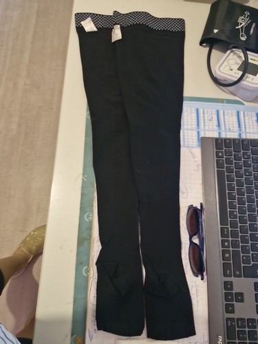 Kompressionsstrümpfe Jobst*Oberschenkel*schwarz*CCL2, Size III, offene Fußspitze