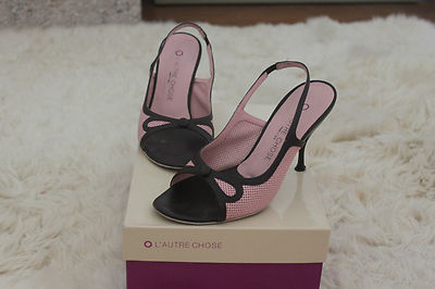 L'AUTRE CHOSE ~ PINK & BROWN PUMPS ~ SIZE 35.5 ~ GUARANTEED AUTHENTIC 
